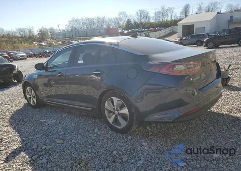 2014 Kia Optima Hybrid z USA, uszkodzony, nr VIN KNAGN4AD2E5068302